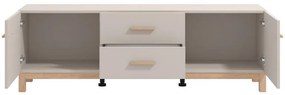 Έπιπλο τηλεόρασης ESSEX 154 3K2F2V Cashmere 154x42x51εκ. 154x42x51 εκ.