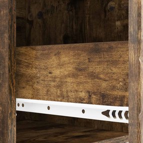 vidaXL Ντουλάπι με Συρτάρια 66 x 34,5 x 90 εκ Επεξεργασμένο Ξύλο