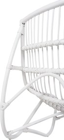 ΠΟΛΥΘΡΟΝΑ GRINN HM9815.03 ΡΑΒΔΟΙ RATTAN ΣΕ ΛΕΥΚΟ 56,5x73,5x79,5Υ εκ.