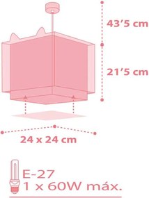 Little Fox κρεμαστό παιδικό φωτιστικό (64582)