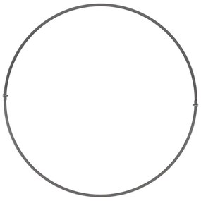 vidaXL Γλάστρα Κήπου Μαύρο 40 x 40 x 20 cm Ατσάλι