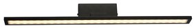 Φωτιστικό Επίτοιχο Aca PN19LEDW56BK CHLOE Μαύρο Ματ (Black Mat) 3000K
