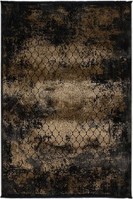 Χαλί Naf Naf Negro 15795 S01 Yellow-Black Βιοκαρπέτ 80X150cm