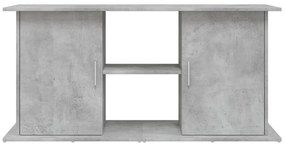 vidaXL Βάση Ενυδρείου Γκρι Σκυροδ. 121x41x58 εκ. Επεξεργασμένο Ξύλο