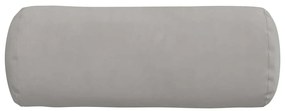 vidaXL Μαξιλάρια Στήριγμα 2 pcs Ανοιχτό γκρι Ø 15 x 40 εκ