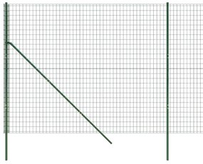 Συρματόπλεγμα Περίφραξης Πράσινο 1,6x10 μ. Γαλβανισμένο Ατσάλι - Πράσινο