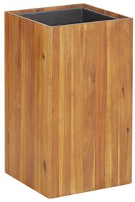 vidaXL Ζαρντινιέρα Υπερυψωμένη 33,5 x 33,5 x 60 εκ. Μασίφ Ξύλο Ακακίας