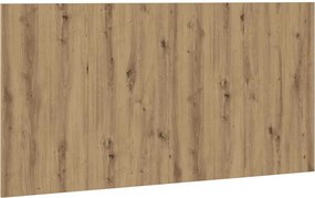 vidaXL Κεφαλάρι κρεβατιού Δρυς τεχνίτης 160x1,5x80 cm