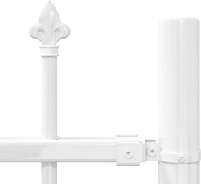 vidaXL Φράχτης Κήπου Woerden Λευκό 240 x 215 cm