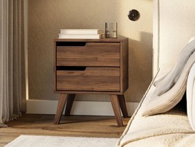 Κομοδίνο Nordelo L-Φυσικό Σκούρο