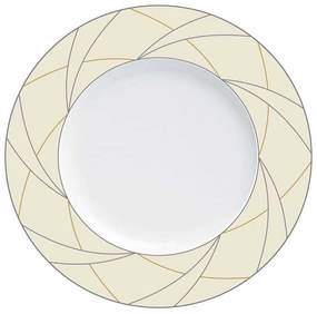 Πιάτο Ρηχό Global 42.265.01 Φ27cm Beige-Multi Cryspo Trio Porcelain