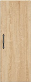 vidaXL Ντουλάπι Τοίχου Sonoma Δρυς 34,5 x 34 x 90 εκ. Επεξεργ. Ξύλο