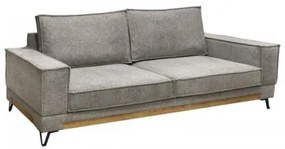 ΤΡΙΘΕΣΙΟΣ ΚΑΝΑΠΕΣ Fylliana Loftio ΚΑΦΕ ΧΡΩΜΑ 220x95x89εκ 831-225-014