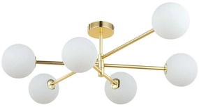 Φωτιστικό Οροφής Sarius 4739 6xG9 6W 90x21cm Gold TK Lighting