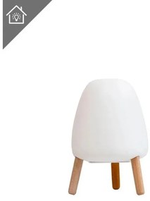 Επιτραπέζιο Φωτιστικό Επαναφορτιζόμενο LED IP43 Rocket LUMRCK20WLNW New Garden-LUMRCK20WLNW-Λευκό LUMRCK20WLNW