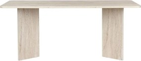 Τραπέζι Linza Megapap χρώμα travertine 180x90x75εκ.