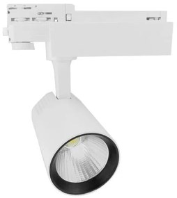 Σποτ Φωτιστικό Ράγας LED 40W IP20 3000K Spotlight 6350 Λευκό