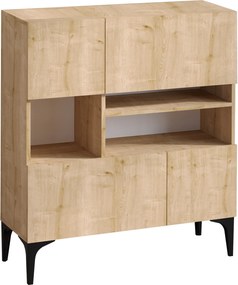 Μπουφές Δρυς Ζαφείρι KRISTA 100x125x35