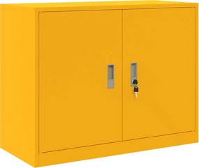 vidaXL Ντουλάπι αποθήκευσης Χαμομηλί κίτρινο 90 x 40 x 70 cm