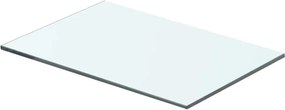 vidaXL Ράφια Πάνελ 2 τεμ. Διάφανα 40 x 20 εκ. Γυάλινα