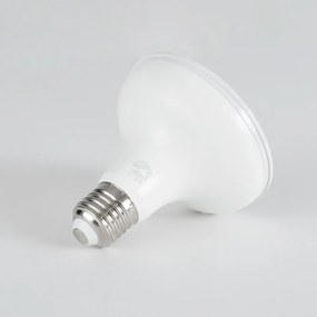 GloboStar 60090 Λάμπα LED E27 PAR30 Σποτ 12W 1200lm 36° AC 220-240V IP20 Φ9.5 x Υ9.5cm Ψυχρό Λευκό 6000K Dimmable - 3 Χρόνια Εγγύηση