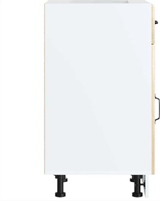 vidaXL ντουλάπι βάσης κουζίνας Lucca Δρυς sonoma κατασκευασμένο ξύλο