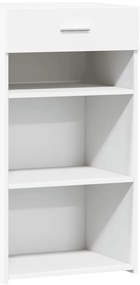 vidaXL Συρταριέρα Λευκή 50x42,5x93 εκ. από Επεξεργασμένο Ξύλο