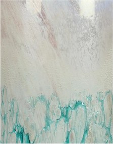Βάζο ArteLibre Τιρκουάζ Γυαλί 12x12x36cm