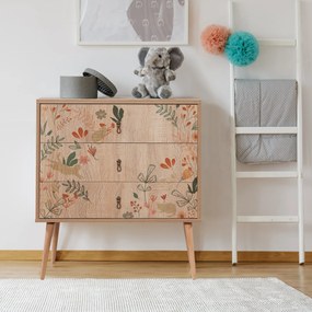 Συρταριέρα Πολύχρωμο CITY 80x40x89