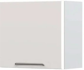 Ντουλάπι κρεμαστό Modena V5-60-1K-Λευκό - Γκρι ανοιχτό