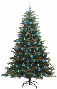 vidaXL Τεχνητό Χριστουγεννιάτικο Δέντρο με 300 LED Πράσινο 180 cm