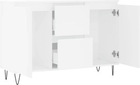 vidaXL Μπουφές Λευκός 101,5 x 35 x 70 εκ. από Επεξεργασμένο Ξύλο