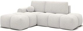 Γωνιακός Καναπές Vitalo-Λευκό-Αριστερή