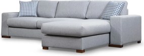Corner Sofa Loop 12 Light Grey