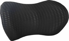 vidaXL Μαξιλάρι πλάτης Μαύρο Αφρός Μνήμης 46 x 24 x 11 εκ