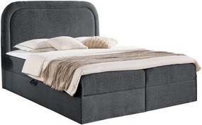 Επενδυμένο κρεβάτι Bonito-Anthraki-140 x 200