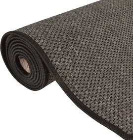 vidaXL Χαλί Διάδρομος Εμφάνιση Σιζάλ Ανθρακί 50 x 200 εκ.