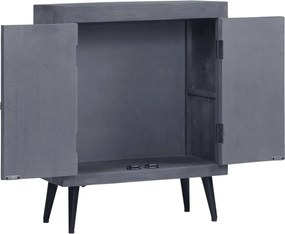 vidaXL Ντουλάπι 60 x 30 x 76 εκ. από Μασίφ Ξύλο Μάνγκο