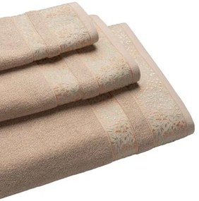Πετσέτα BLOOM BEIGE πετσέτα-χεριών-30-x-50-εκ