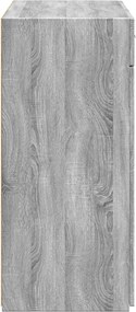vidaXL Ντουλάπι Γκρι Sonoma 80x42,5x93 εκ. από Επεξεργασμένο Ξύλο