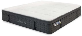 Στρώμα Luxury Pocket Spring Gel 100-000012 34-36cm 160x200cm Anthracite-White Υπέρδιπλo Foam