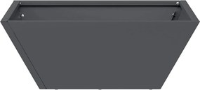 vidaXL Γλάστρα Κήπου 5 pcs Ανθρακί 40 x 40 x 15 cm