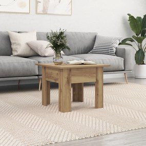 vidaXL Τραπεζάκι σαλονιού artisan δρυς 55 x 55 x 42 εκ