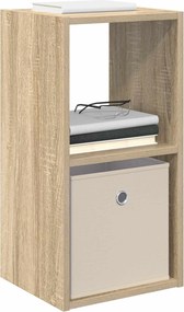 vidaXL Κομοδίνο 2 τμχ. Δρύς Sonoma 30,5 x 27 x 59,5 εκ