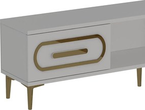 Stewehome Έπιπλο τηλεόρασης με ντουλάπι 150x30x41 cm