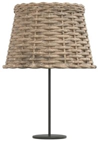 vidaXL Καπέλο Φωτιστικού Καφέ Ø25x17 εκ. από Wicker