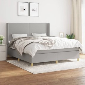 ΚΡΕΒΑΤΙ BOXSPRING ΜΕ ΣΤΡΩΜΑ ΑΝ. ΠΡΑΣΙΝΟ 160X200ΕΚ ΥΦΑΣΜΑΤΙΝΟ 3131841