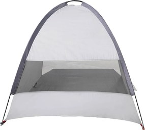 vidaXL Σκηνή Παραλίας Pop Up 3 Ατόμων Αδιάβροχη Γκρι