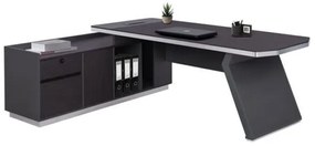 ΓΡΑΦΕΙΟ ΕΠΑΓΓΕΛΜΑΤΙΚΟ ΑΡΙΣΤΕΡΗ ΓΩΝΙΑ ROSEWOOD HM2084L 220X180X76Υεκ.