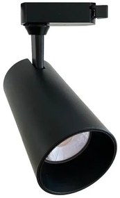 Φωτιστικό Ράγας Μονοφασικό LED 20W IP20 4000K Spotlight-6463-Μαύρο 6463
